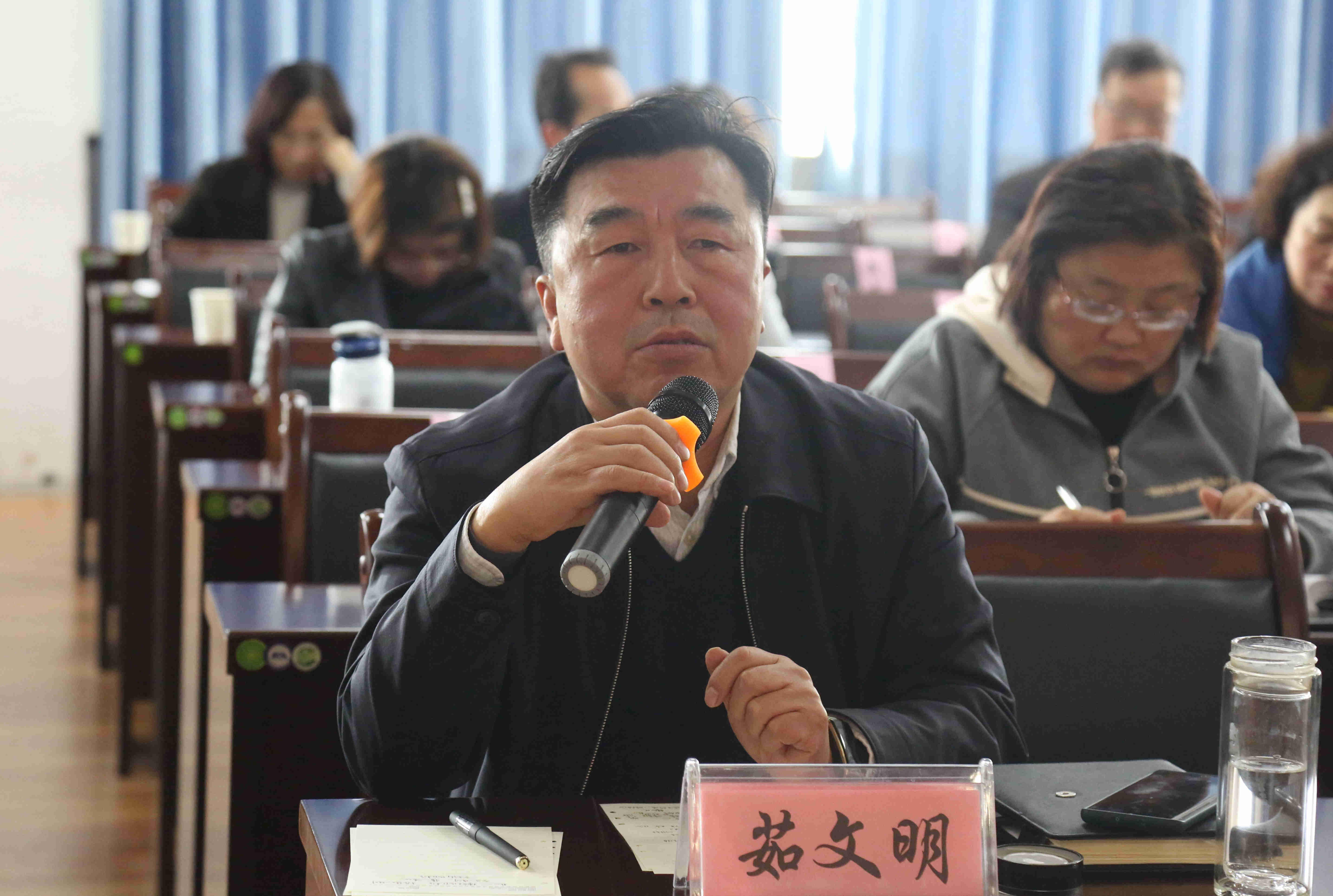 党委副书记,院长茹文明点评